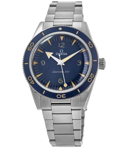 Omega Seamaster 300 Blue Dial Steel Men's Watch Model 234.30.41.21.03.001 (blue, arb9930)