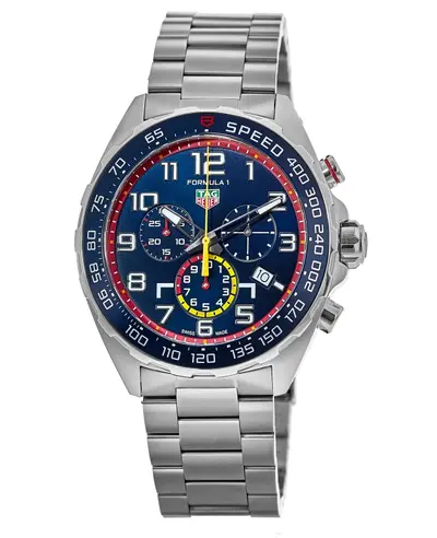 Men's Tag Heuer Formula 1 Chronograph Red Bull Racing Edition Quartz Watch CAZ101AL.BA0842 (blue, arb11522)