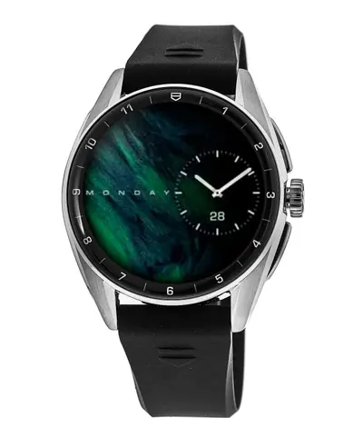 Tag Heuer Connected Calibre E4 - 42mm Black Dial Rubber Strap Men's Watch SBR8010.BT6255 (black, arb12714)