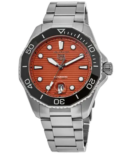 Tag Heuer Aquaracer Professional 300 wbp201f.ba0632 Orange Dial Steel Men's Watch (orange, arb13063)