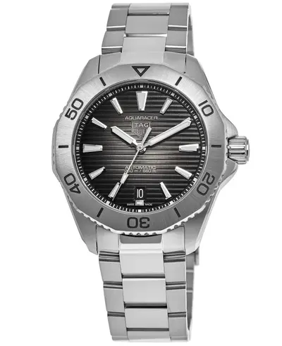 Tag Heuer Aquaracer Professional 200 Date Automatic WBP2110.BA0627 - Black Dial Steel Men's Watch (black, arb13065)