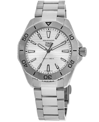 Tag Heuer Aquaracer WBP1111.BA0627 - Grey Dial Steel Men's Fashion Watch (arb13034)