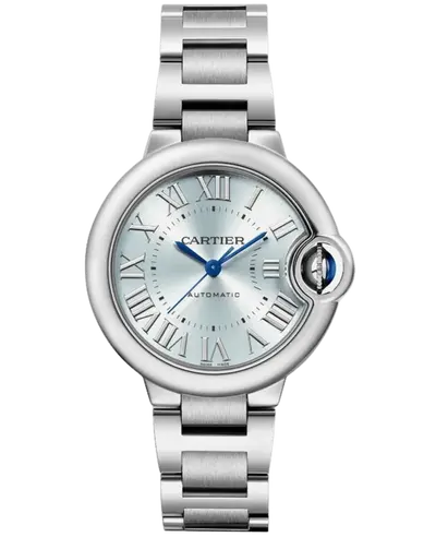 Cartier Ballon Bleu de Cartier Steel Men's Watch WSBB0062, Blue Dial (blue, arb13203)