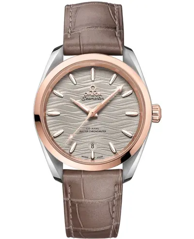 Omega Seamaster Aqua Terra Master Co-Axial 150m Grey Dial Steel & Rose Gold Strap Men's Watch (Model: 220.23.38.20.06.001) (arb9851)