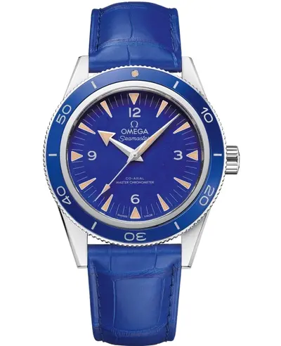 Omega Seamaster Chronometer Blue Dial Men's Watch Model 2349341212.002 234.93.41.21.99.002 (blue, arb9938)