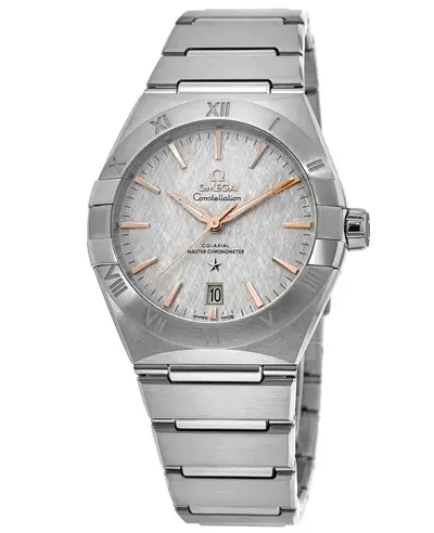 Omega Constellation Co-Axial Master Chronometer Grey Dial Stainless Steel Men's Watch Model: 131.10.39.20.06.001 (arb9393)