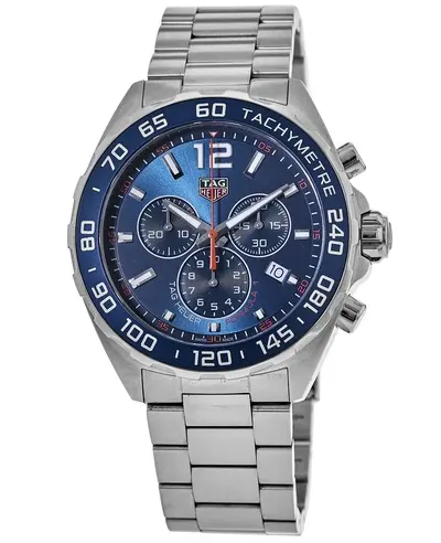 Tag Heuer Formula 1 Quartz Chronograph Blue Dial Steel Men's Watch CAZ1014.BA0842 (blue, arb11512)