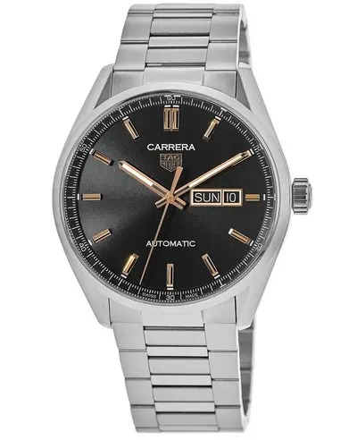 Tag Heuer Carrera Calibre 5 Day-Date Automatic - Model WBN2013.BA0640 (black, arb13003)