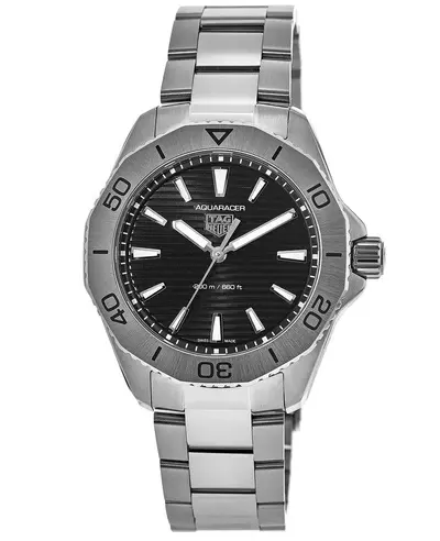Tag Heuer Aquaracer Quartz Black Dial Steel Men's Watch WBP1110.BA0627 (black, arb13033)