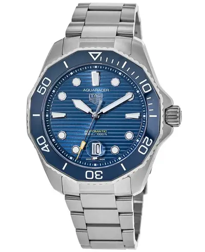 Tag Heuer Aquaracer Model WBP201B.BA0632 - 300M Automatic Professional Blue Dial Steel Men's Watch (blue, arb13059)