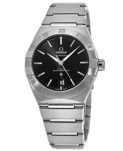 Omega Constellation Co-Axial Master Chronometer Black Dial Stainless Steel Men's Watch Model 131.10.39.20.01.001 (black, arb9391)