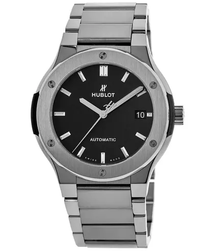 Hublot Classic Fusion Automatic Titanium Men's Watch Model 510NX1170NX 510.NX.1170.NX (black, arb10754)