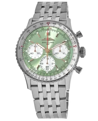 Breitling Navitimer B01 Chronograph 41 Automatic - Model AB0139211L1A1 (green, arb11415)