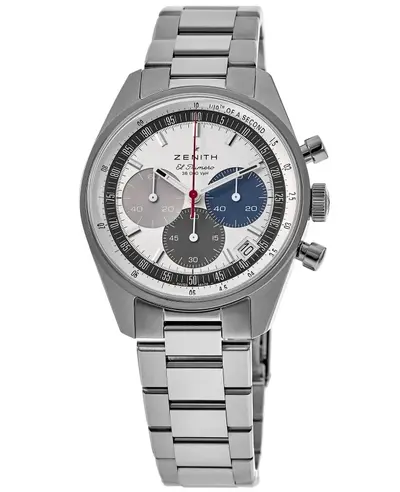 Zenith Chronomaster Original Men's Watch 03.3200.3600/69.M3200 Silver Dial Automatic Steel Band (arb9281)