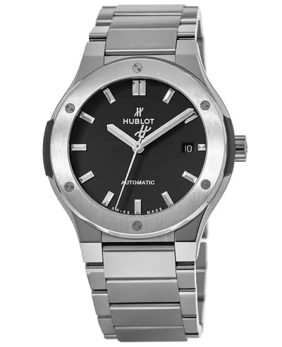 Hublot Classic Fusion Automatic Black Dial Steel Men's Watch Model 548.NX.1170.NX (black, arb10926)