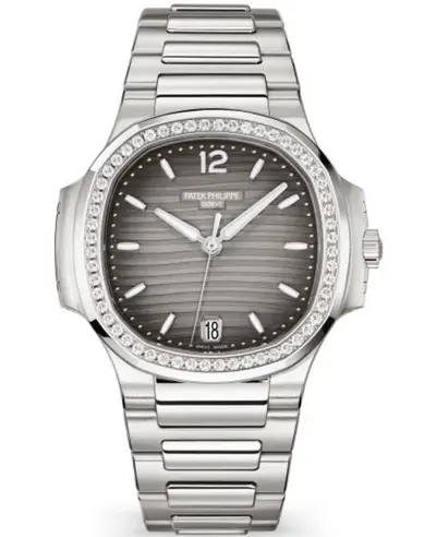 Patek Philippe Nautilus Grey Opaline Dial Steel Women's Watch Model 7118/1200A-011 (arb16018)