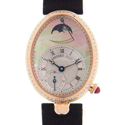 Breguet Reine de Naples Automatic Diamond Ladies Watch 8908BR/5T/864/D00D (black, arb1529)