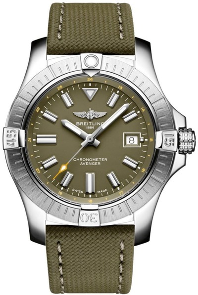 Avenger Automatic Chronometer Green Dial Mens Watch A17318101L1X1 Breitling (beige, arb458)
