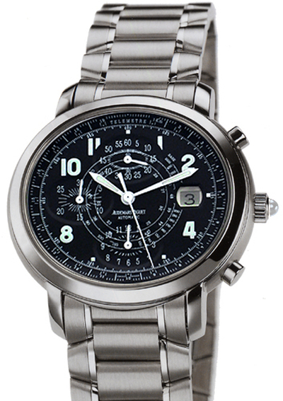 Audemars Piguet 25897ST.OO.1136ST.02 Millenary Automatic Mens Black Dial Stainless Steel Watch (black, arb539)