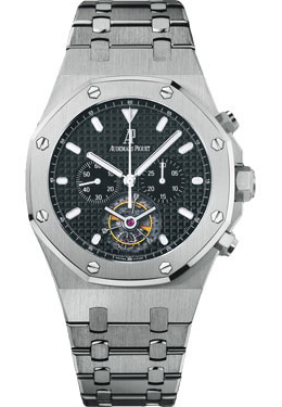 Audemars Piguet - ساعة  Royal Oak Chronograph - 25977ST.OO.1205ST.02