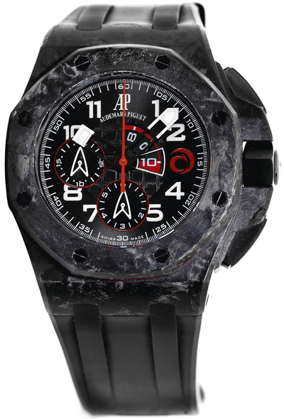 26062FS OO A002CA 01: Audemars Piguet Royal Oak Automatic Chronograph Forged Carbon Mens Watch 26062FS.OO.A002CA.01 (black, arb589)