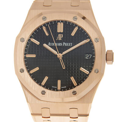 Audemars Piguet Royal Oak Black Dial Automatic Mens Watch - Ref. 15500OR.OO.1220OR.01 (black, arb506)