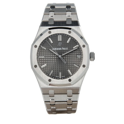 Audemars Piguet Royal Oak Automatic Grey Dial Mens Watch 15500ST (arb508)