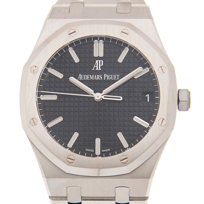 Audemars Piguet Royal Oak Black Dial Automatic Mens Watch 15500ST.OO.1220ST.03 (black, arb788)
