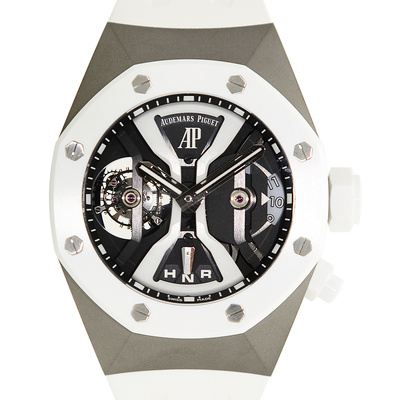Audemars Piguet Royal Oak Concept GMT Tourbillon Skeleton Dial Hand Wind Mens Watch 26580IO.OO.D010CA.01 (arb625)