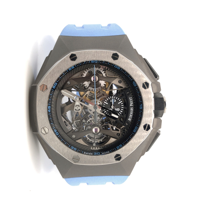 Audemars Piguet 26587ti.oo.d031ca.01: Royal Oak Concept Mens Automatic Chronograph Tourbillon Watch (blue, arb629)