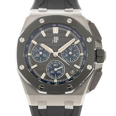 Audemars Piguet Calibre 4401 Automatic Mens Chrono Royal Oak Offshore Grey Dial - Ref.26420IO.OO.A009CA.01 (arb20128)