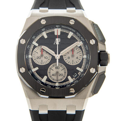 Audemars Piguet Royal Oak Offshore Chronograph Automatic 26420so.oo.a002ca.01: Men's Black Dial Stainless Steel Watch (black, arb20107)