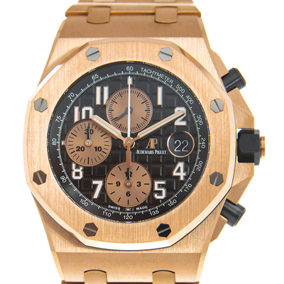 Audemars Piguet Royal Oak Offshore Chronograph Automatic Mens Watch, Model 26470OR.OO.1000OR.03 (black, arb862)