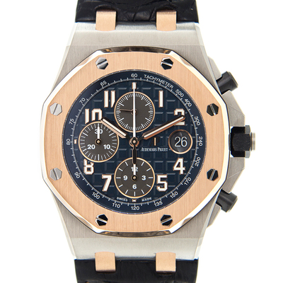 Audemars Piguet Royal Oak Offshore Chronograph Automatic Mens Watch 26471SR.OO.D101CR 26471SR.OO.D101CR.01 (black, arb866)