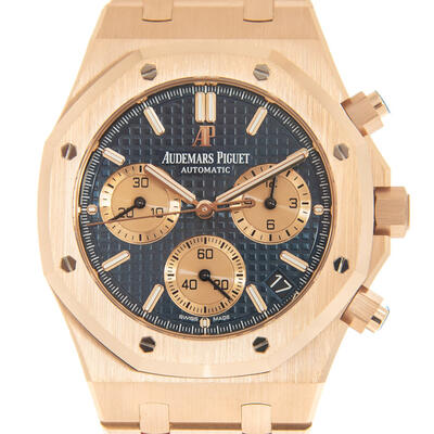 Audemars Piguet Royal Oak Chronograph Automatic Blue Dial Mens Watch 26239OR.OO.1220OR.01 (blue, arb837)