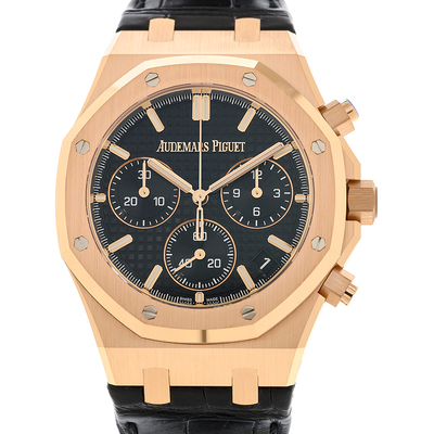 Audemars Piguet Calibre Royal Oak Chronograph Automatic Mens Watch - Article No. 26240or.oo.d002cr.01 (black, arb543)