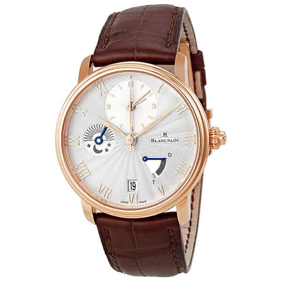 Blancpain Villeret Opaline Dial Mens Watch 6665-3642-55b (brown, arb1506)