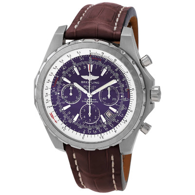 Breitling Bentley Motors T Chronograph Automatic Mens Watch A2536313/Q522.787P.A20DSA (violet, arb730)