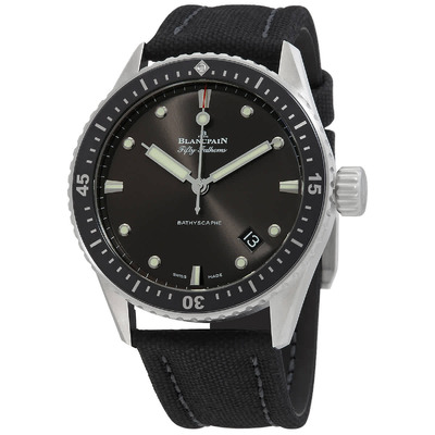 Blancpain Automatic Mens Watch Fifty Fathoms Meteor - Art. No. 5000-1110-B52A (black, arb438)