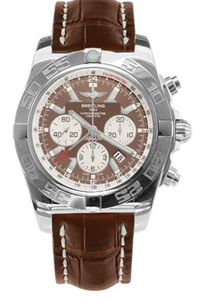 AB041012/Q586 Breitling Chronomat GMT Chronograph Automatic Mens Brown Dial Watch AB041012/Q586BRCT (brown, arb1586)