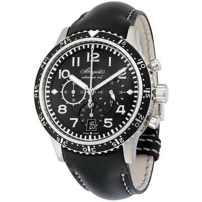 Breguet Transatlantique Type XXI Flyback Automatic Mens Watch 3810TIH23ZU 3810TI/H2/3ZU (black, arb1355)