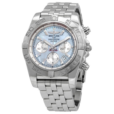 Breitling Chronomat AB011012/G685.375A Mens Blue Dial Chronograph Automatic Watch (blue, arb1432)