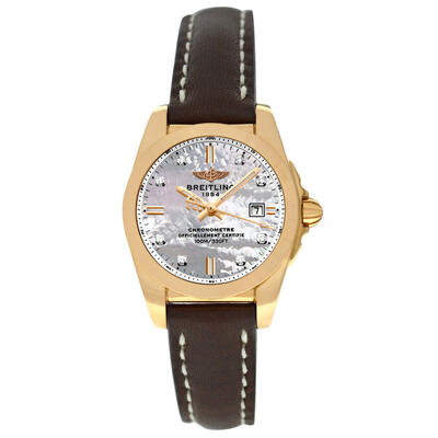 Breitling Galactic 29 Quartz Diamond Ladies Watch H7234812/A792 (brown, arb1337)