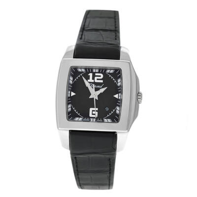 Chopard Two O Ten Quartz Black Dial Ladies Watch Model 8464 (black, arb2984)