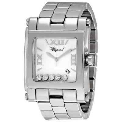 Chopard Happy Sport Square Diamond Ladies Watch 28/8467-W (arb2385)