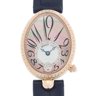 Breguet Reine de Naples 8918BR/5T/964.D00D Champagne Mother of Pearl Dial Automatic Ladies Watch (beige, arb1540)