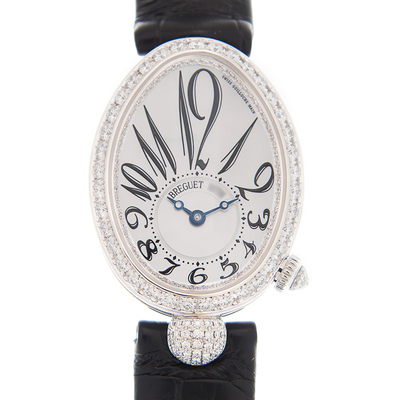Breguet Reine De Naples Automatic Diamond White Dial Ladies Watch 8928bb5w944dd0d (black, arb1548)