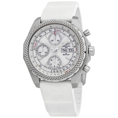 Breitling Bentley GT Racing Chronograph Automatic White Dial Mens Watch (Article A1336313/A726.215S.A20DSA.2) (arb708)