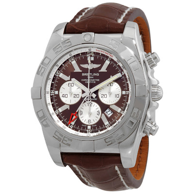 Breitling Chronomat GMT Chronograph AB041012/Q586.757P.A20D - Men's Watch AB041012/Q586.757P.A20D.1 (brown, arb1749)