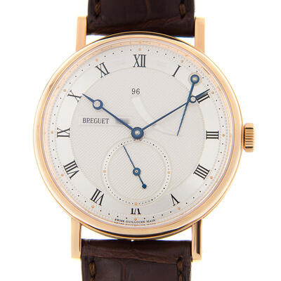 Breguet Clasique Silver Dial Mens Watch 5277br129v6 (brown, arb1372)